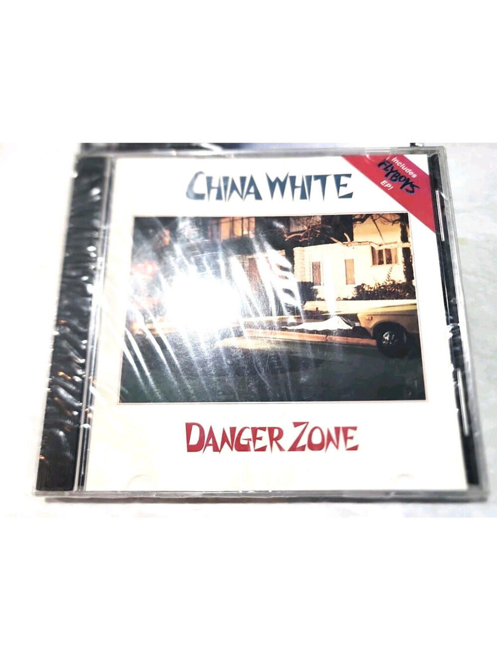 China White Vintage 1993 CD Danger Zone New Sealed Case has Scratch